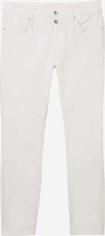 Slimfit Jeans 'Alexa' di TOM TAILOR in bianco: frontale