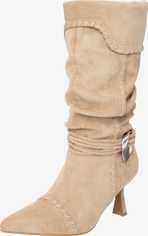 Salinyang Cowboylaarzen in Groen: voorkant