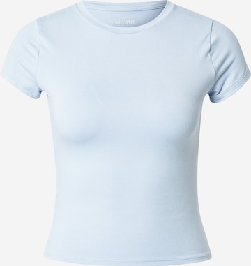 HOLLISTER Μπλουζάκι σε μπλε: μπροστά