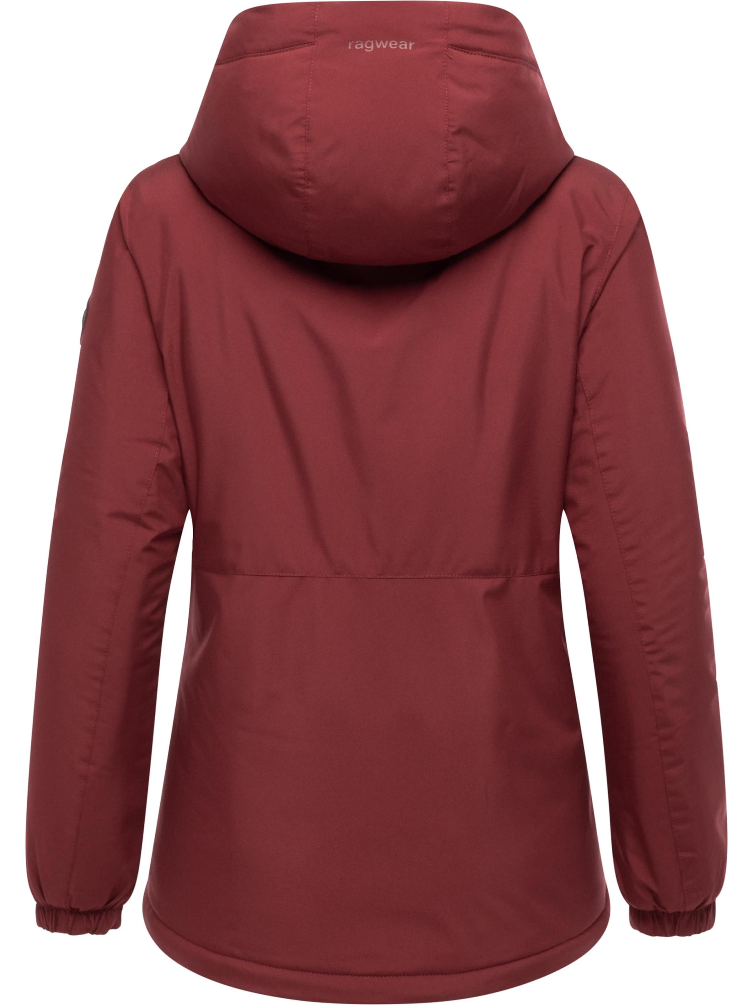 Ragwear Winterjas 'Bevin' in Rood