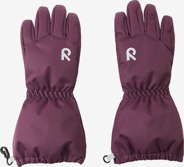 Reima Handschuhe 'Hanskassa' in Lila: Vorderseite