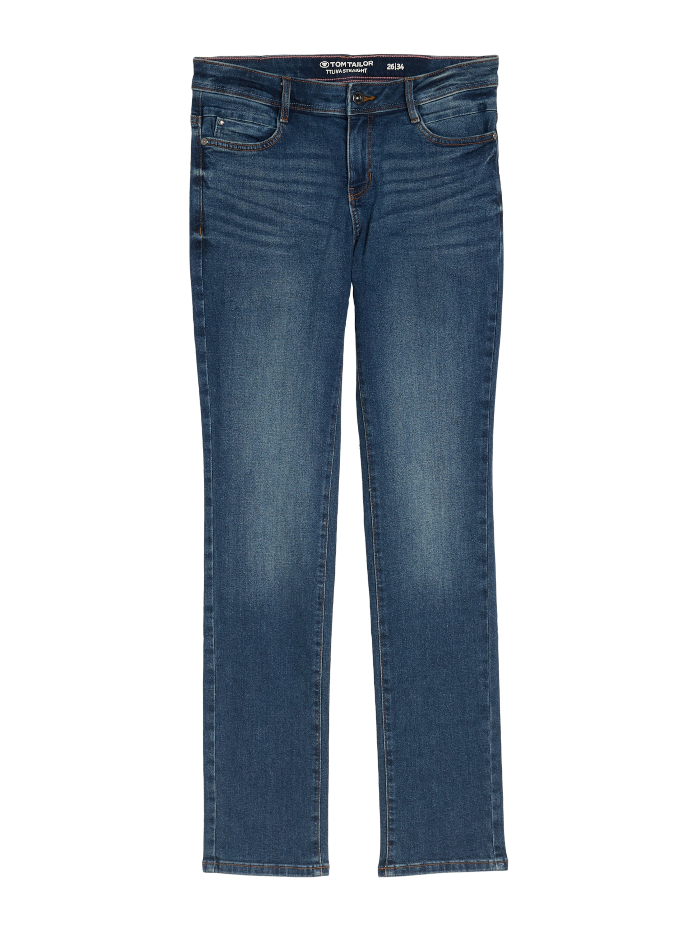 TOM TAILOR Regular Jeans in Blauw: voorkant