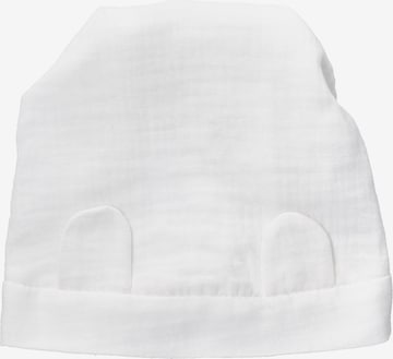 Baby Sweets Beanie in White: front