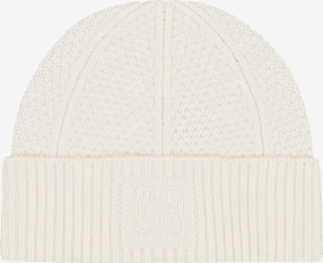 CODELLO Beanie in White: front