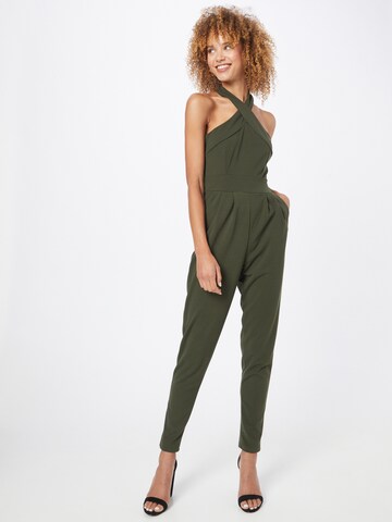 WAL G. Jumpsuit 'ROBBIE' in Groen: voorkant