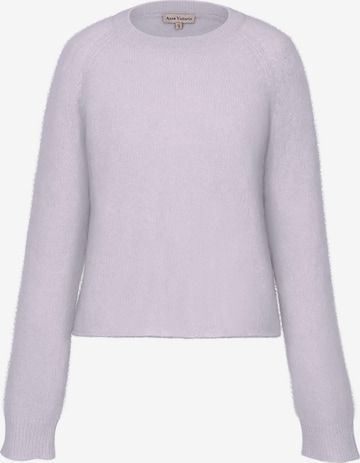 Pull-over 'Elaine' Anse Victorin en violet : devant