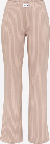 LSCN by LASCANA Pyjamabroek 'LSCN pants' in Beige: voorkant