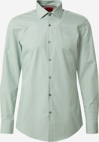 Chemise 'Jenno' HUGO en vert : devant