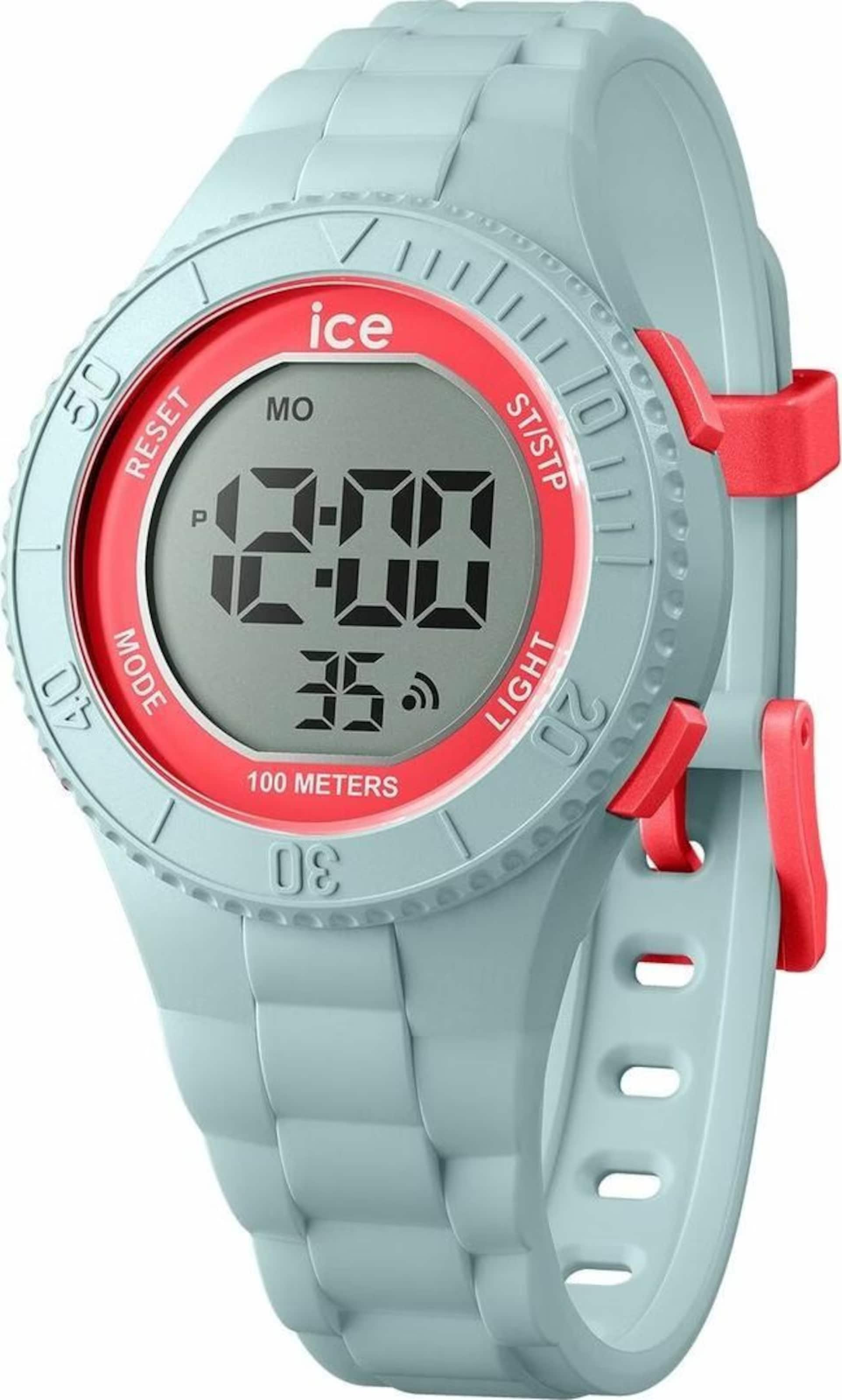 ICE WATCH Digitaal horloge in Blauw: voorkant