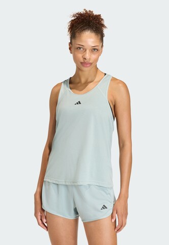 ADIDAS PERFORMANCE Sports top 'Train Essentials' in Green: front
