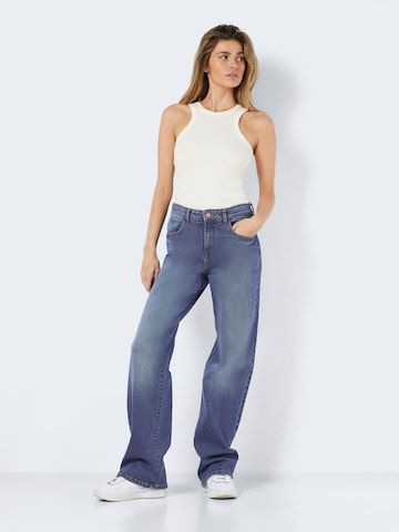 Noisy may Wide leg Jeans 'Yolanda' in Blauw