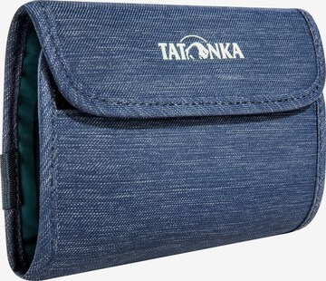 TATONKA Wallet 'Euro' in Blue: front