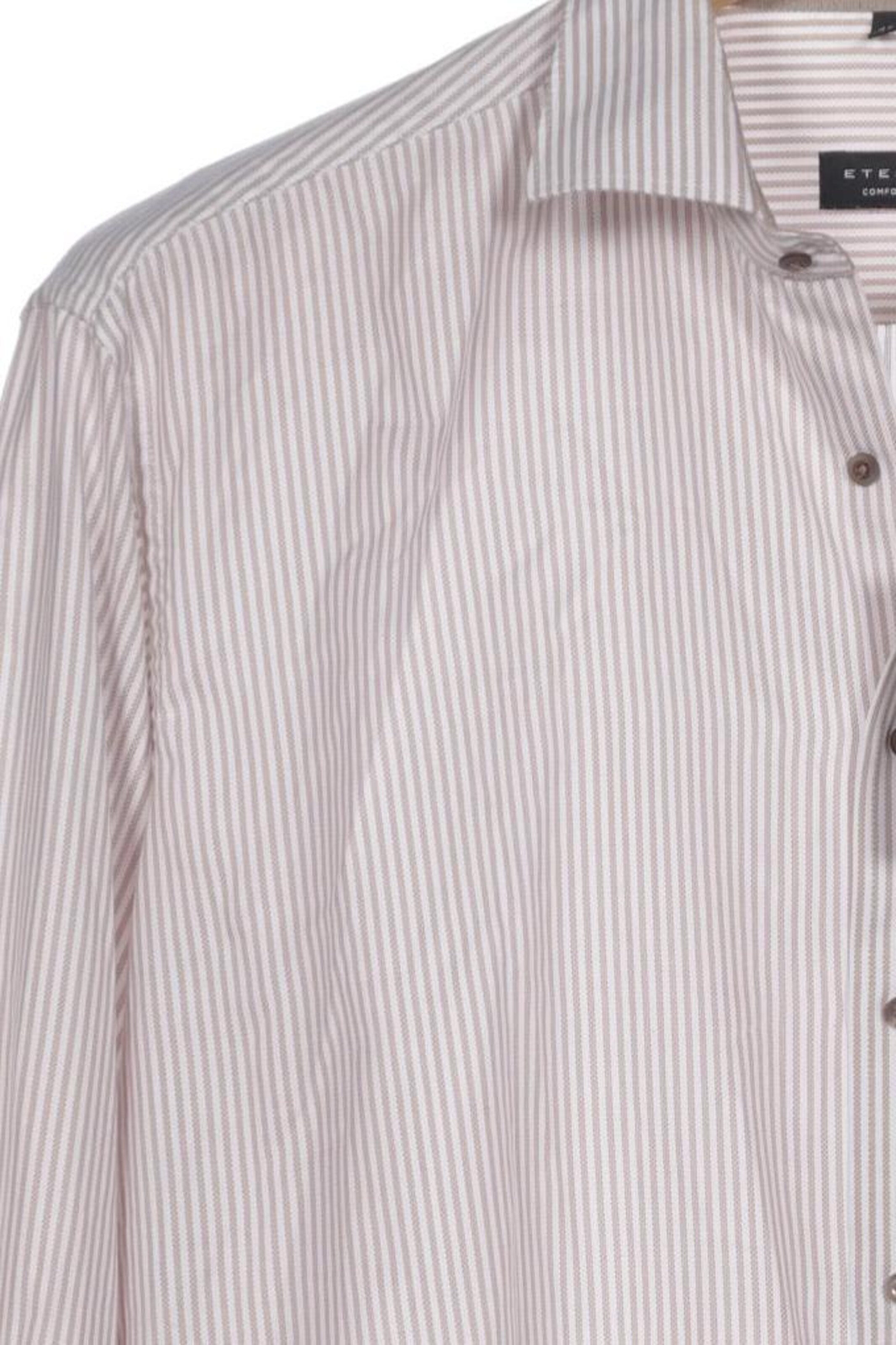 ETERNA Button Up Shirt in XXL in Beige