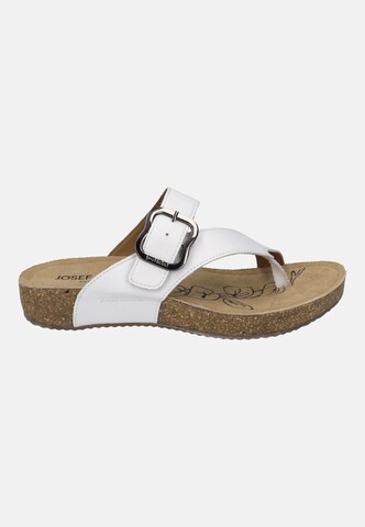 JOSEF SEIBEL Teenslipper 'TONGA 77' in Wit