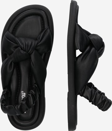 ABOUT YOU Sandals 'Tina' in Black