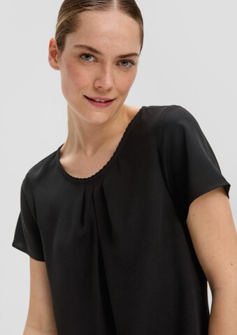 s.Oliver BLACK LABEL Blouse in Zwart