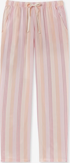 SCHIESSER Pantalon de pyjama ' Mix+Relax ' en orange / rose, Vue avec produit