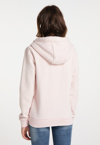 MYMO Zip-Up Hoodie in Pink