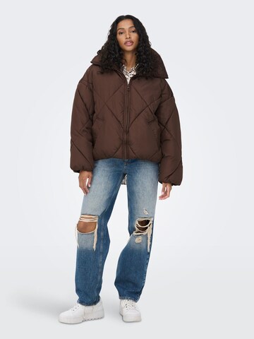ONLY Between-season jacket 'TAMARA' in Brown
