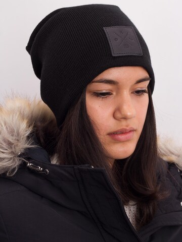 Manufaktur13 Beanie 'Slouch' in Black