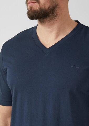 s.Oliver T-Shirt in Blau
