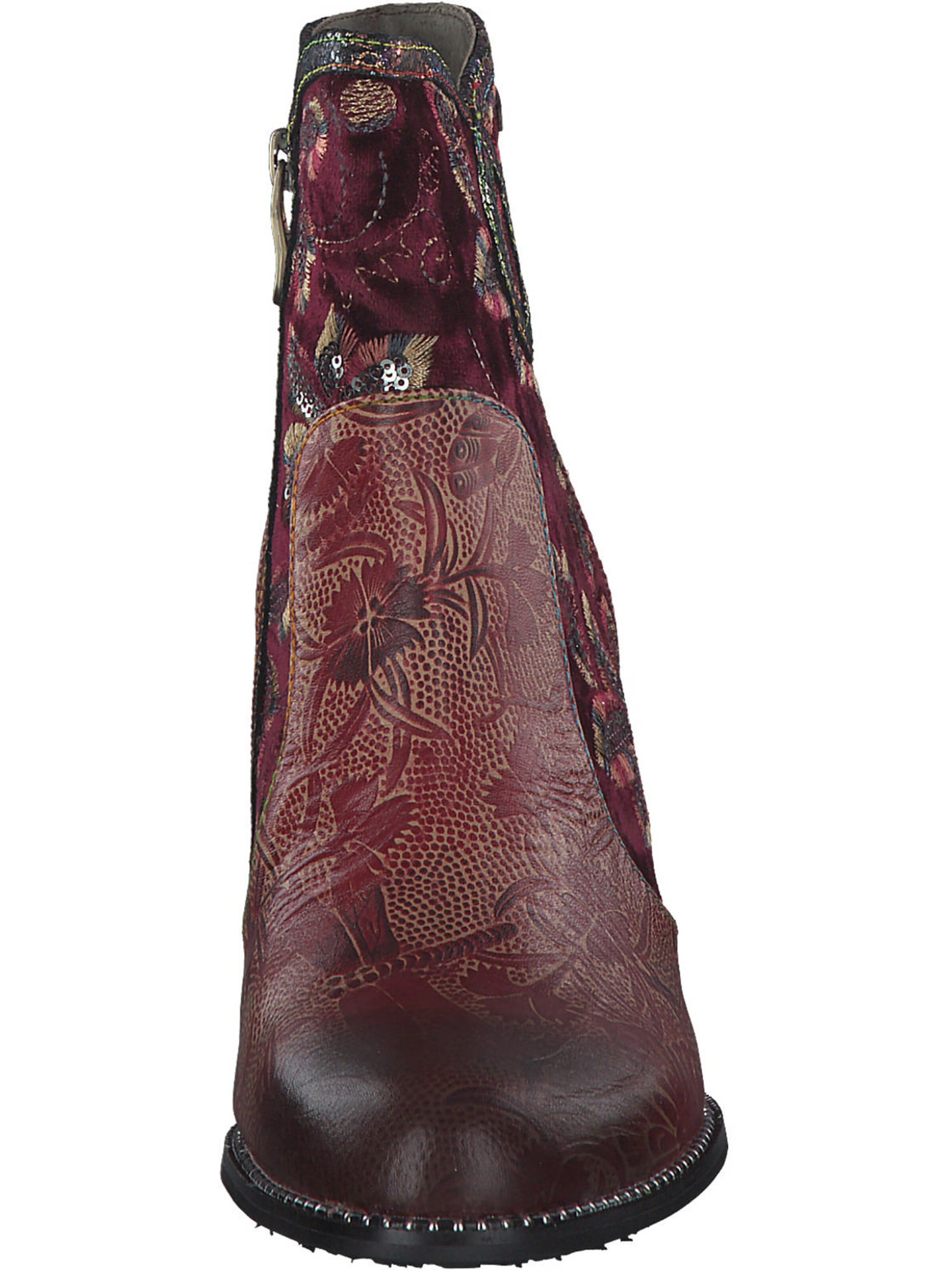 Bottines 'Oliveo 01' Laura Vita en rouge