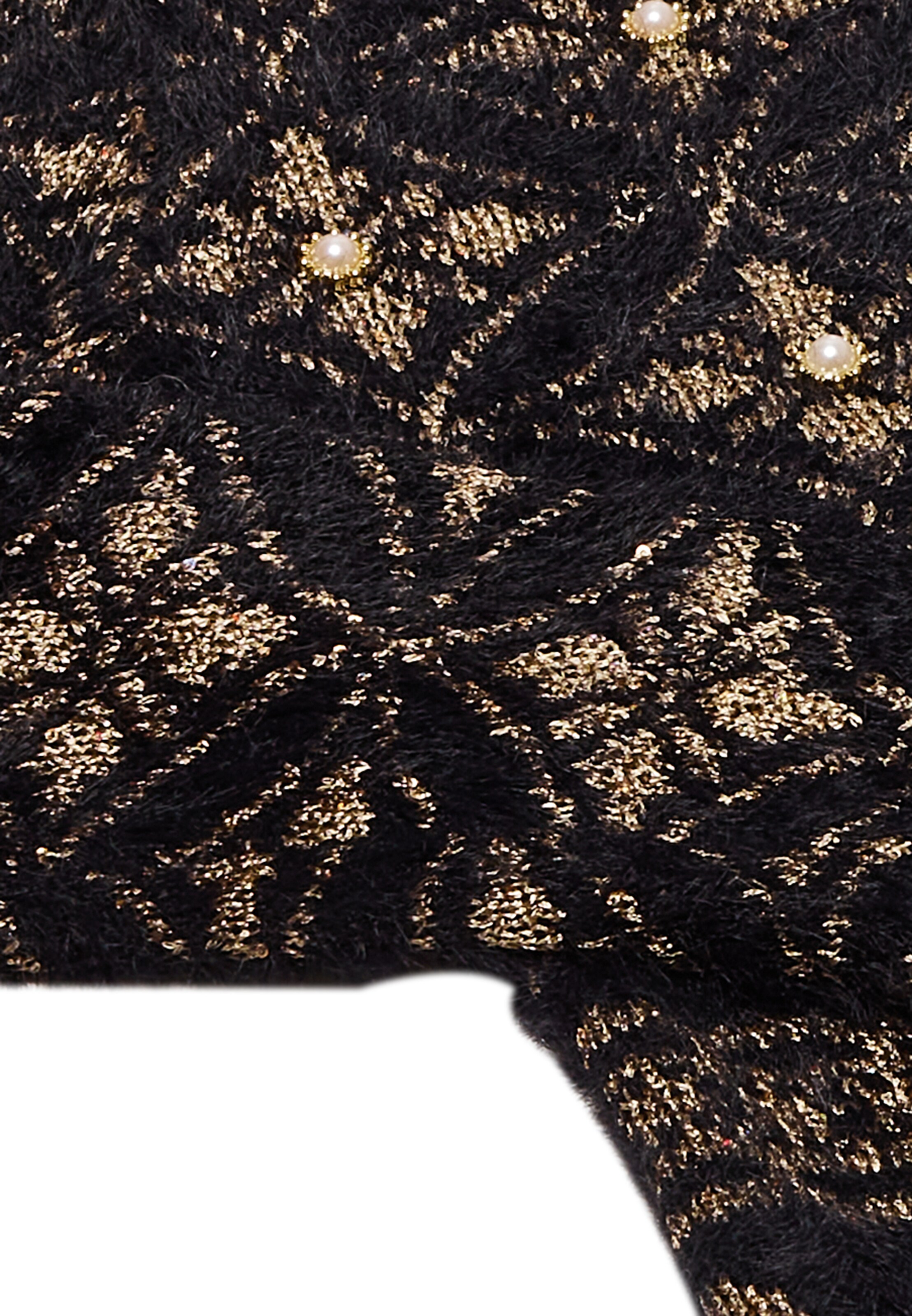 faina Πλεκτή ζακέτα σε μαύρο