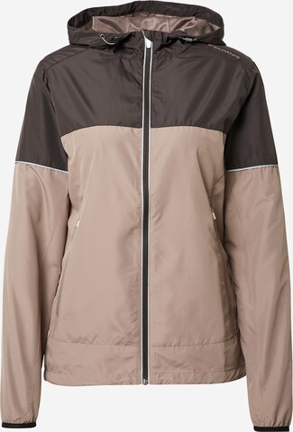 ENDURANCE Sports jacket 'Agria' in Brown: front