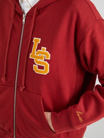 LEVI'S ® Sweat jacket 'Heritage' in Red