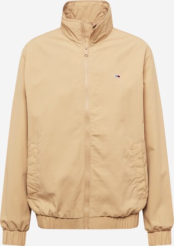 Tommy Jeans Övergångsjacka 'ESSENTIAL' i beige: framsida