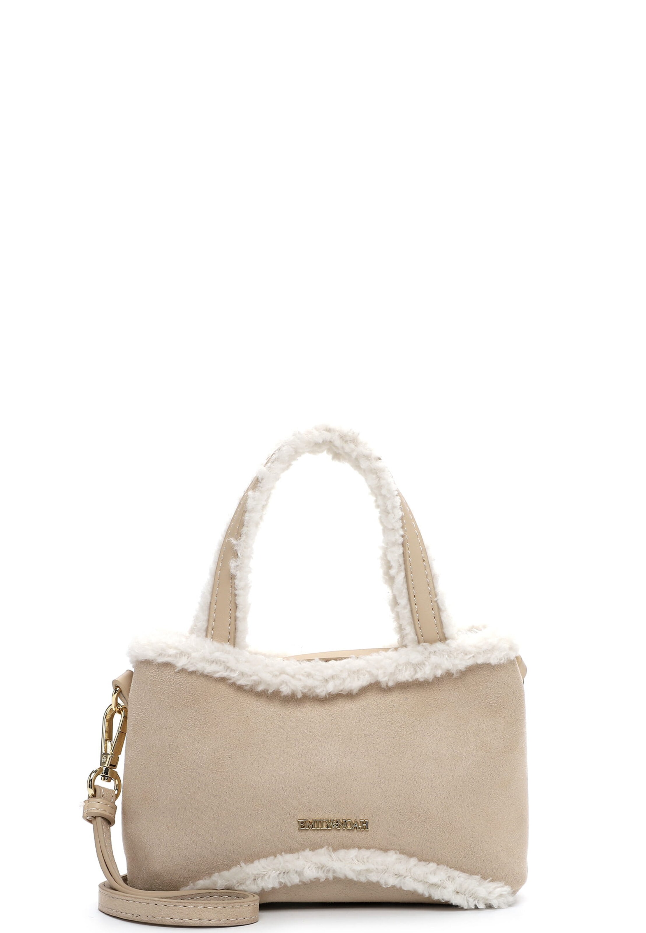 Emily & Noah Handtasche 'Heiderose' in Beige: Vorderseite