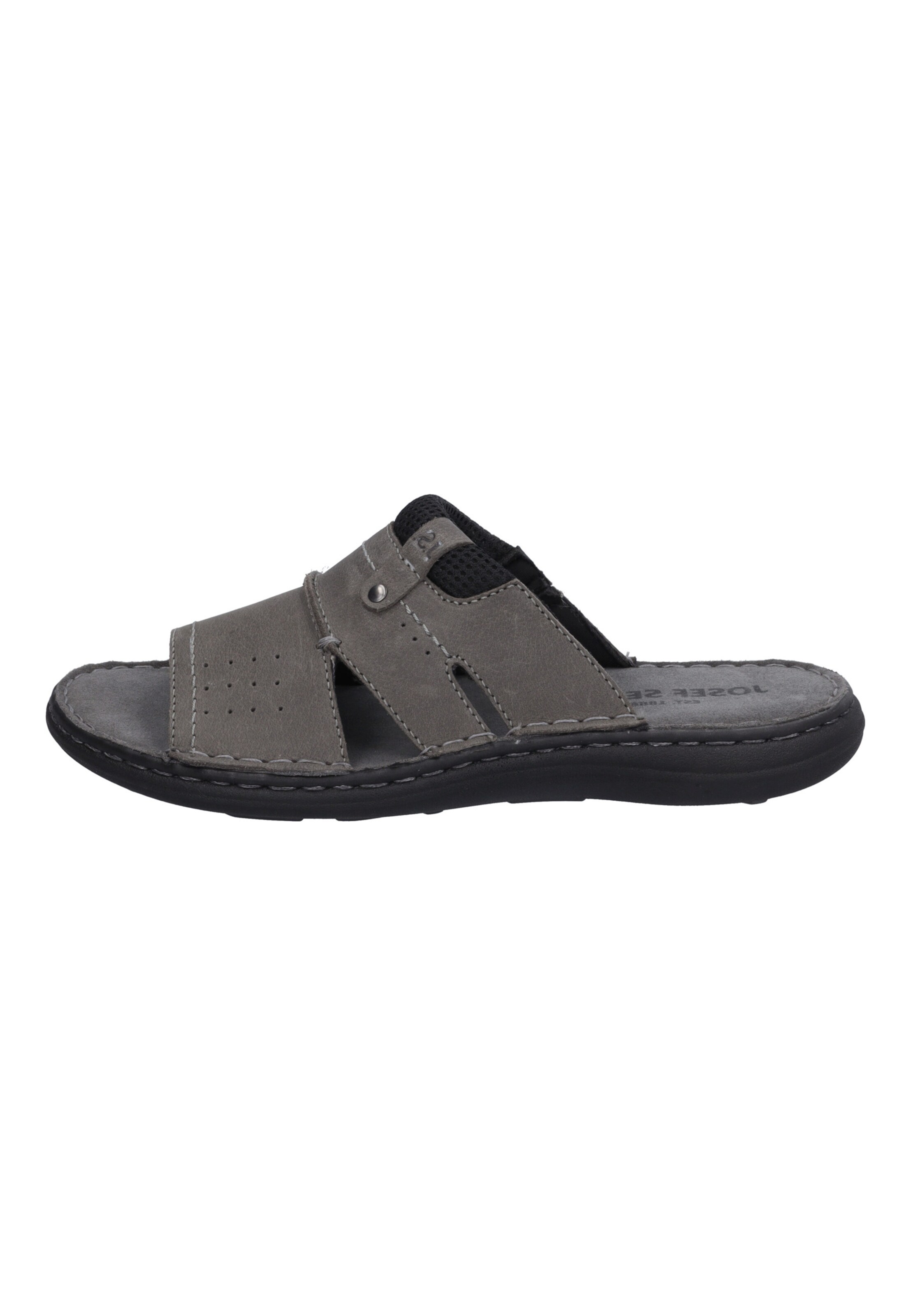 JOSEF SEIBEL Sandalen 'Vincent 07' in Grijs: voorkant