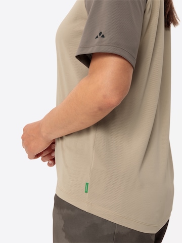VAUDE Performance shirt 'Loamer' in Beige