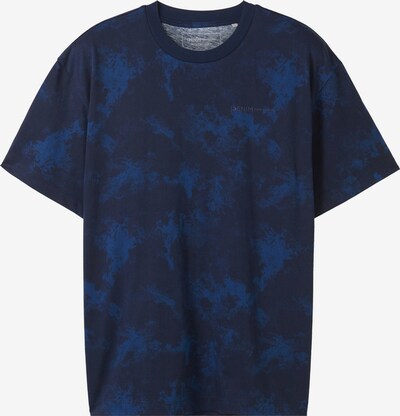 TOM TAILOR DENIM T-Shirt en marine / bleu marine / gris, Vue avec produit