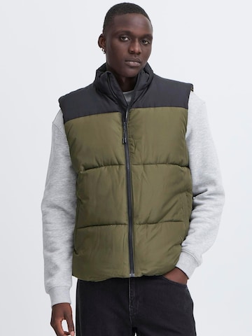 Gilet 'BHElwin' BLEND en vert : devant