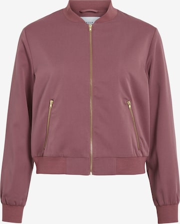 Vila PetitePrijelazna jakna 'VIBUBBLE' - roza boja: prednji dio