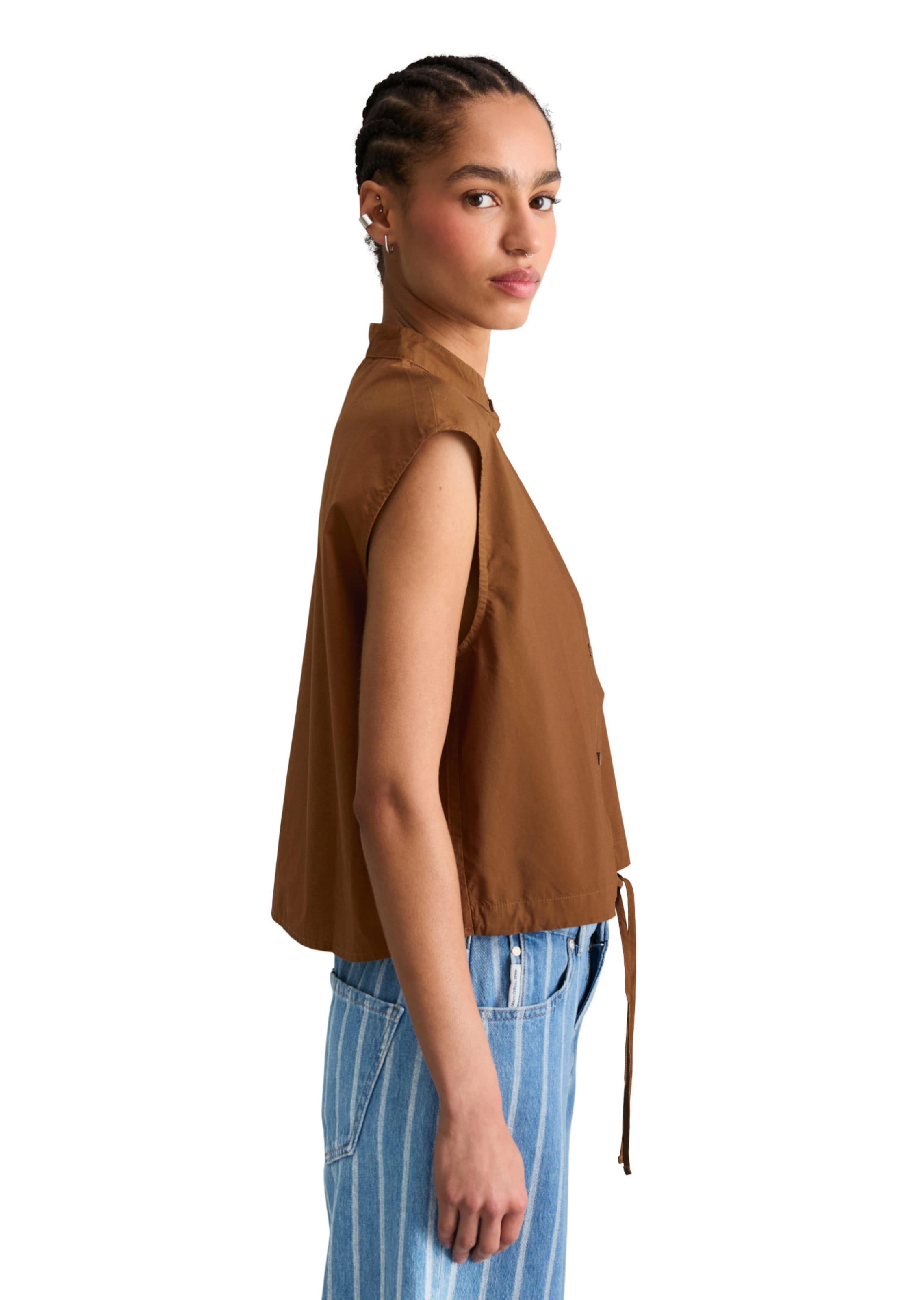 Marc O'Polo DENIM Blouse in Bruin