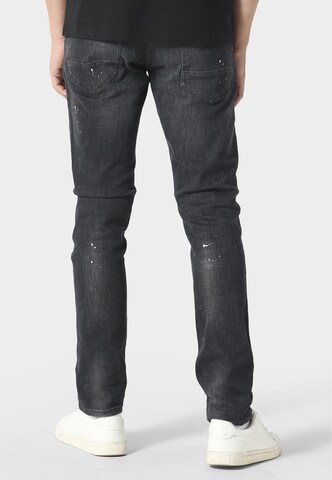 883Police Normální Džíny 'Todd 1059Dino' – černá
