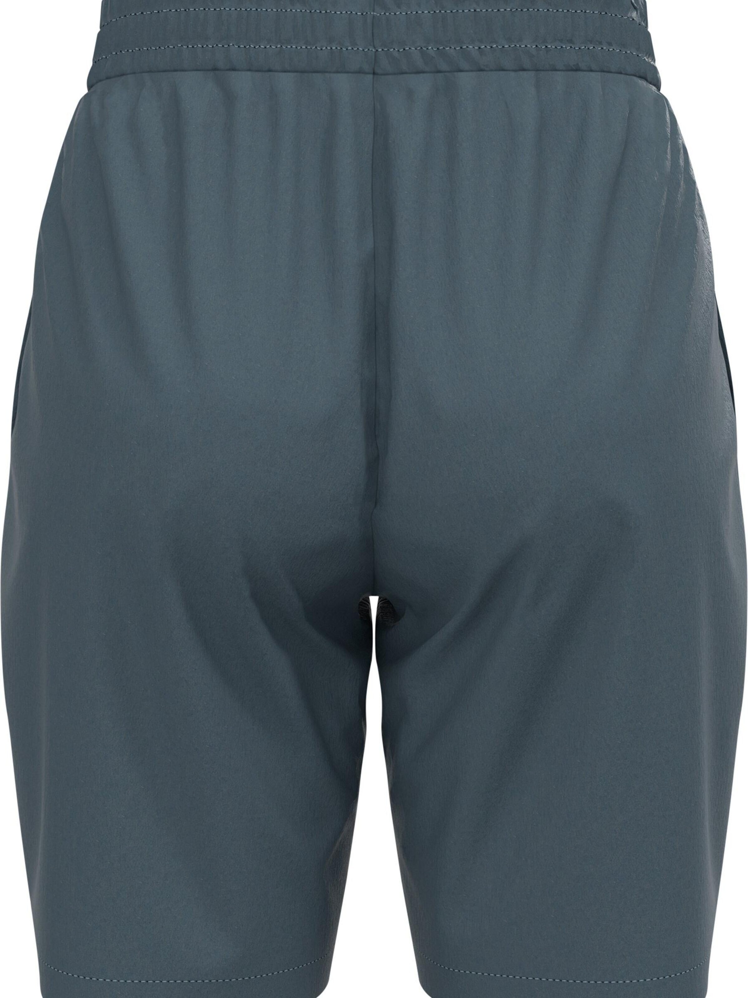 ODLO Regular Workout Pants 'ESSENTIAL' in Green