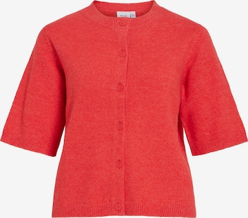 Cardigan 'VILiga' VILA en rouge : devant