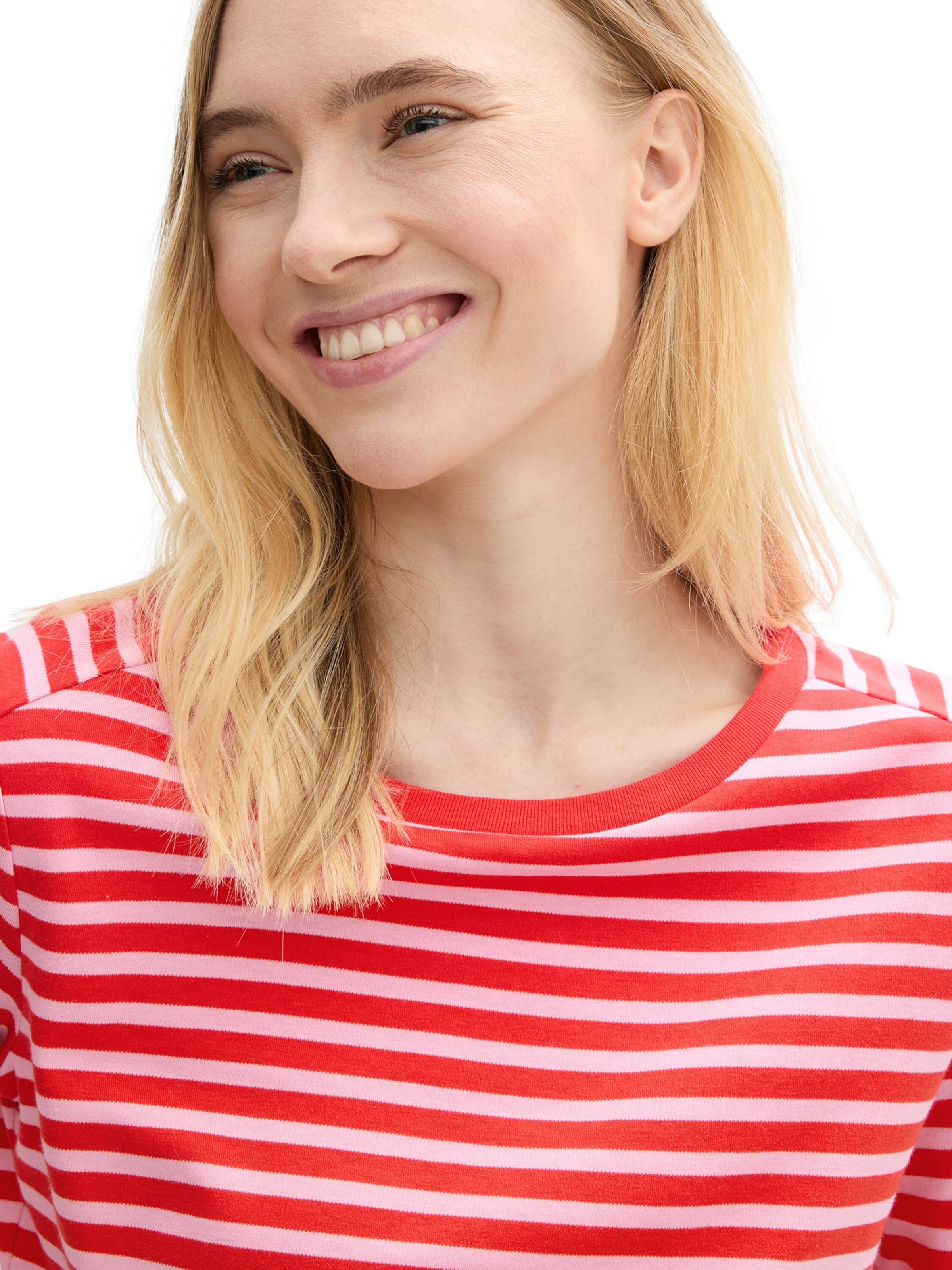 TOM TAILOR DENIM Μπλουζάκι σε ροζ