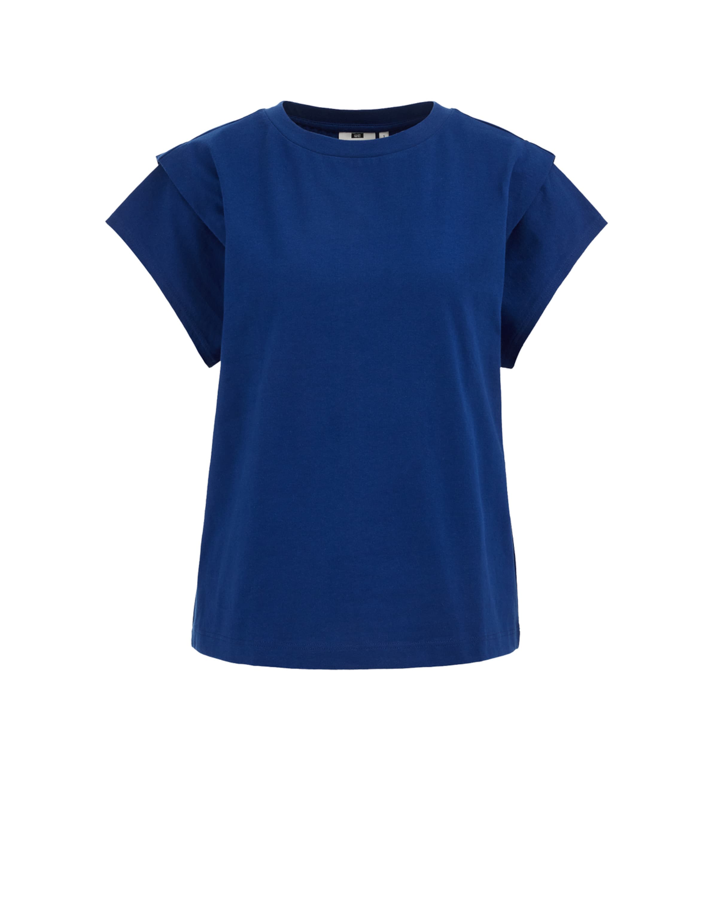 WE Fashion - Camiseta en azul: frente