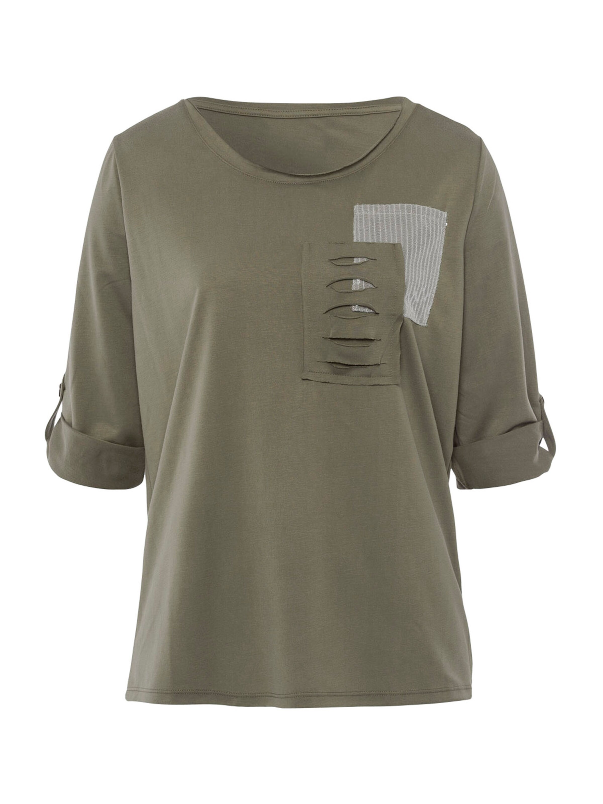 heine T-shirt i grön: framsida