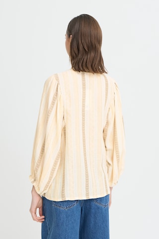 Chemisier 'PZBetty' Pulz en beige