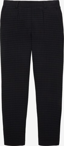 TOM TAILOR Regular Pleat-front trousers in Blue: front