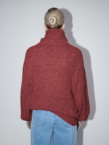 LeGer by Lena Gercke Oversize pulóver 'Juna' - piros