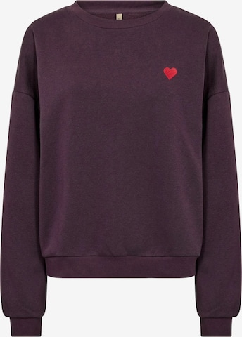 Soyaconcept Sweatshirt i lilla: forside