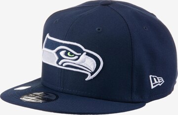 NEW ERA Cap '9fifty Patch Up Seattle Seahawks' in Blau: front