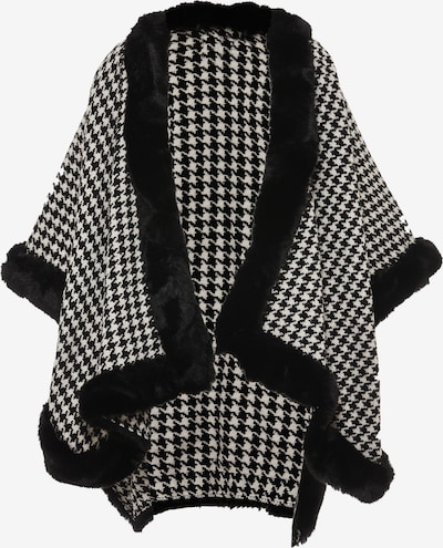 ALARY Poncho in schwarz / weiß, Produktansicht