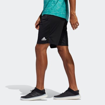 ADIDAS SPORTSWEAR Normální Sportovní kalhoty 'All 9-Inch' – černá